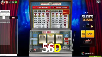 Descubra o Mundo do Cassino Online com 56D